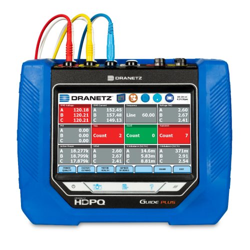 Dranetz HDPQ Guide Plus Power Quality Analyser