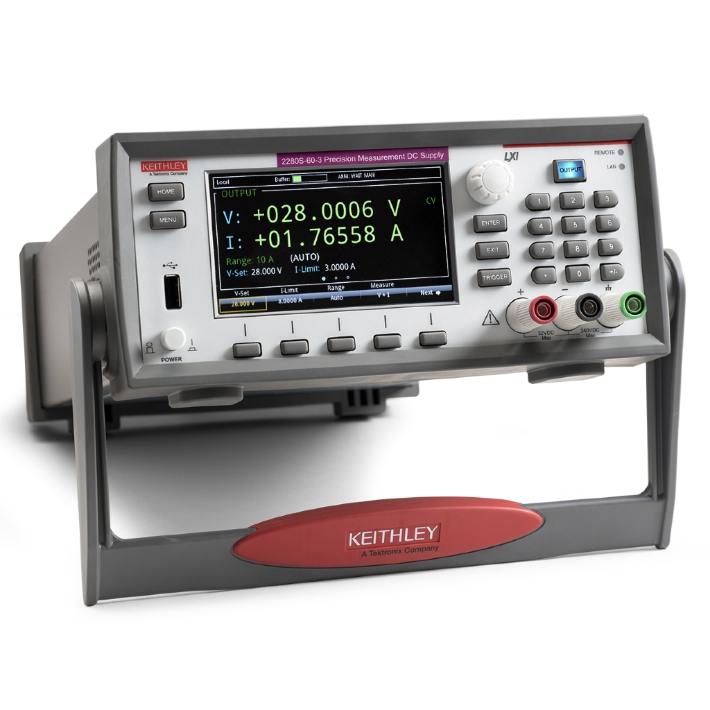 Keithley Series 2280S Precision Measurement, Low Noise, Programmable DC Power Supplies