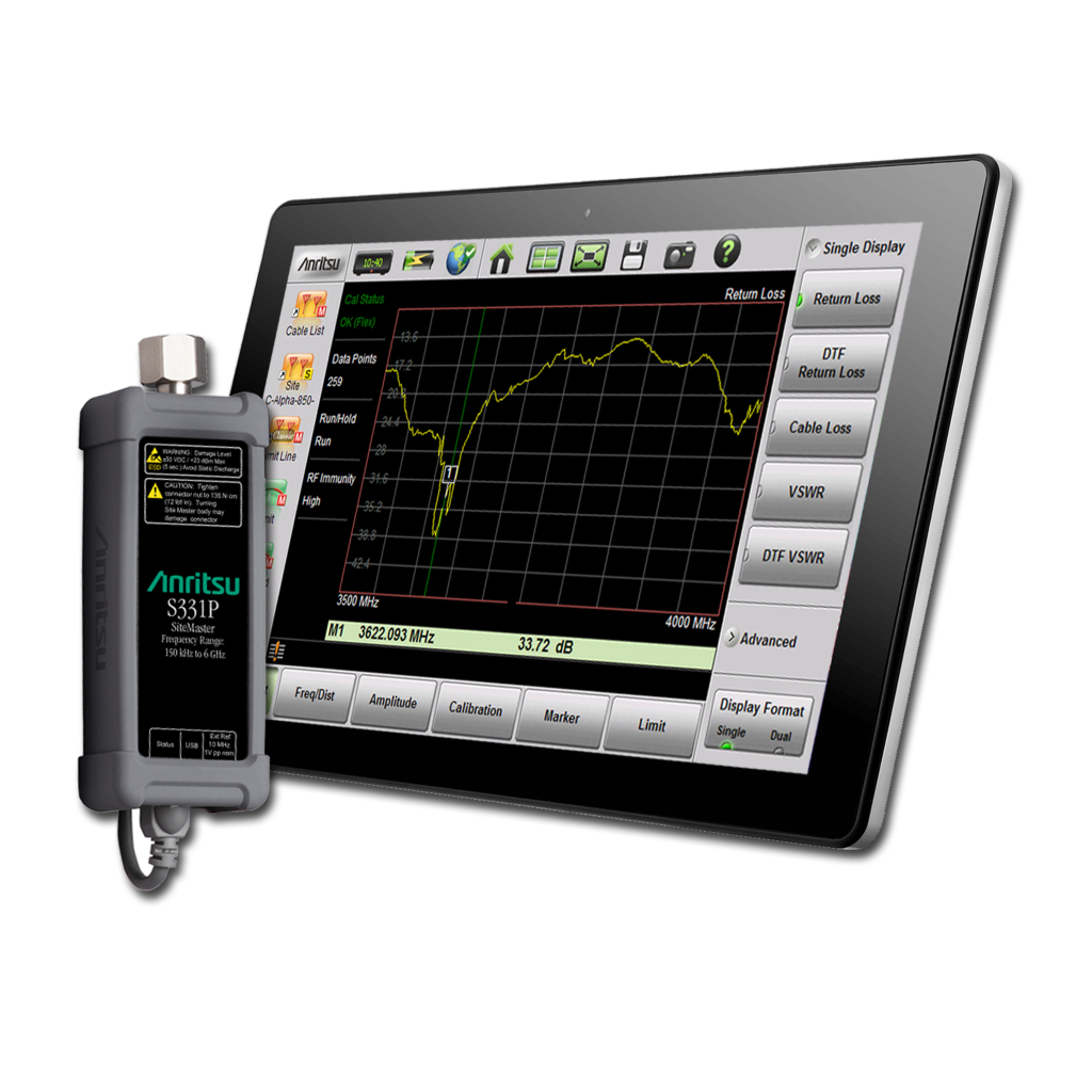 Anritsu S331P Site Master Ultraportable Cable and Antenna Analyzer - Image 2