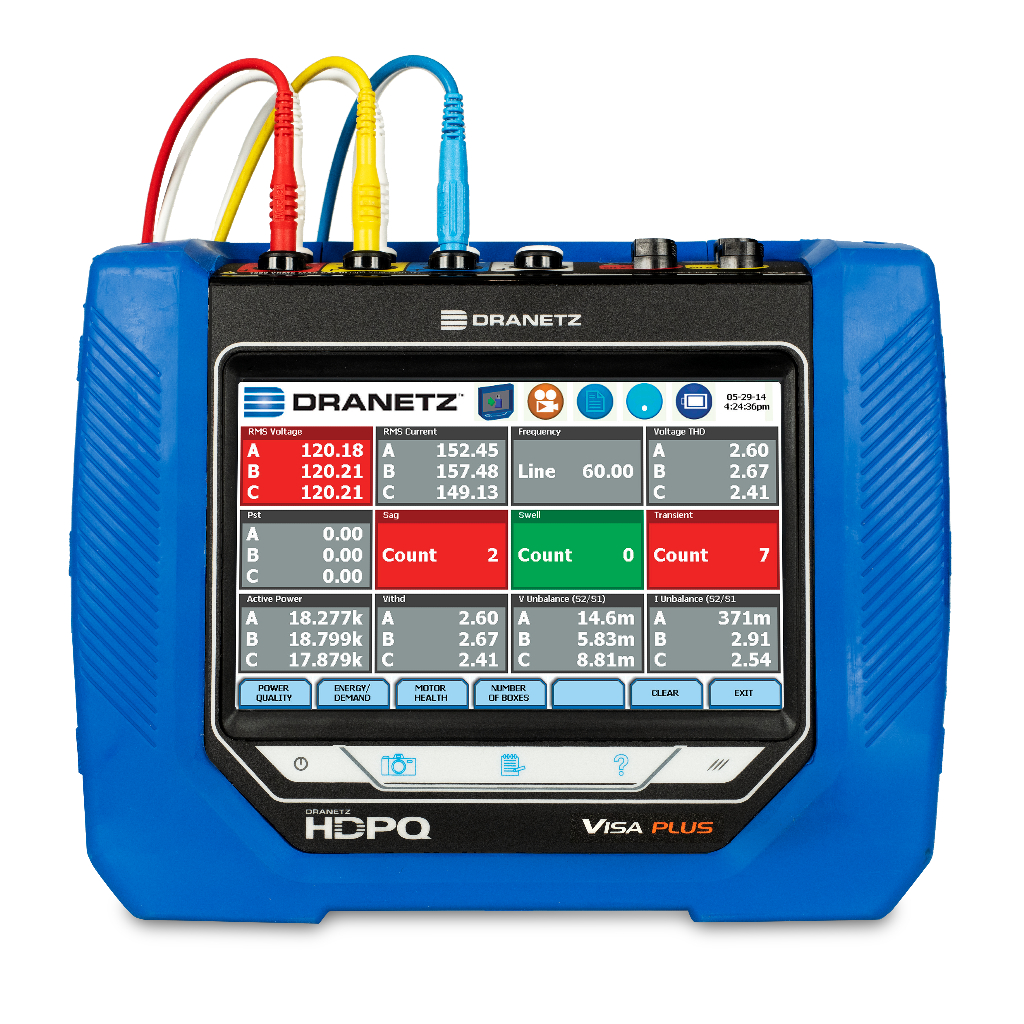 Dranetz HDPQ Visa Plus Power Quality Analyser